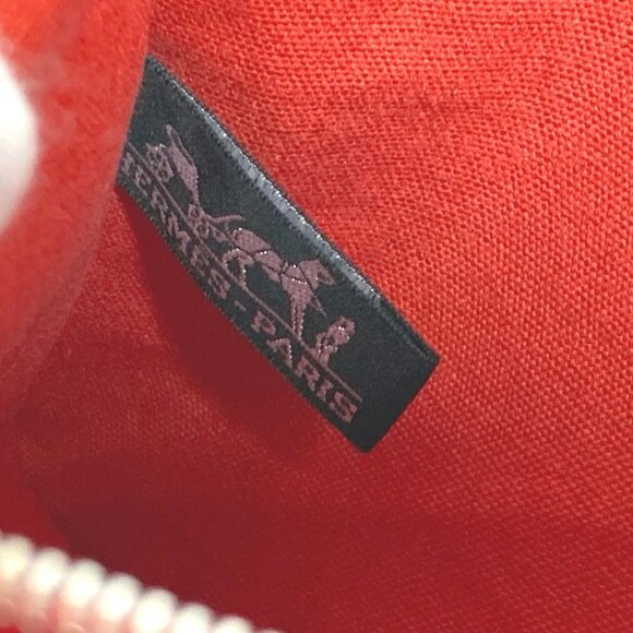 HERMES With porch Cannes GM Cannes GM Stripe Bag Tote Bag Beach bag Hand Bag - Picture 6 of 14